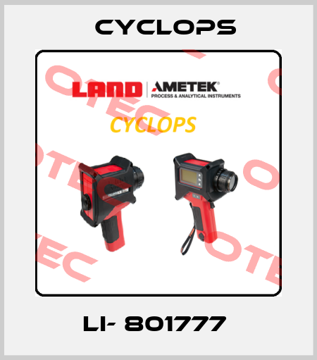 LI- 801777  Cyclops