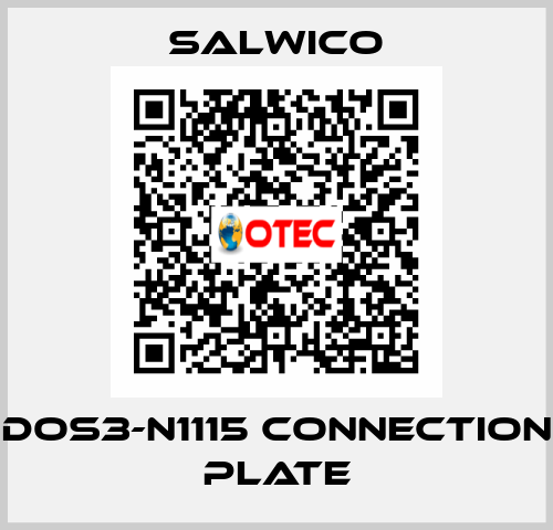 DOS3-N1115 CONNECTION PLATE Salwico