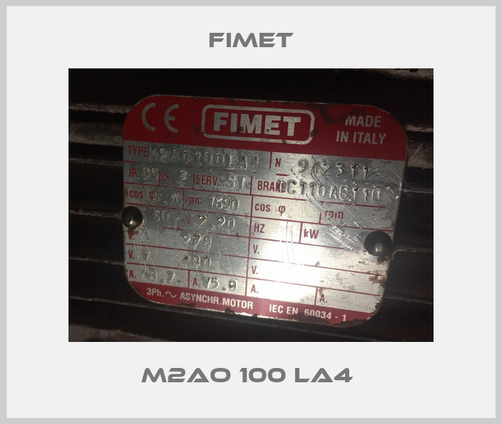 M2AO 100 la4 -big