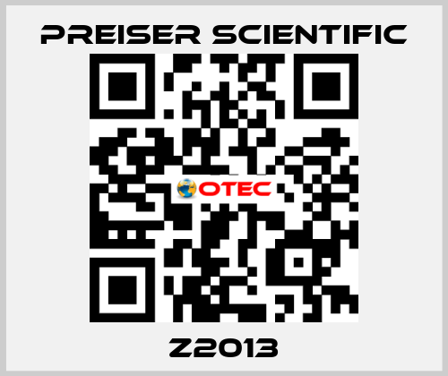 Z2013 Preiser Scientific