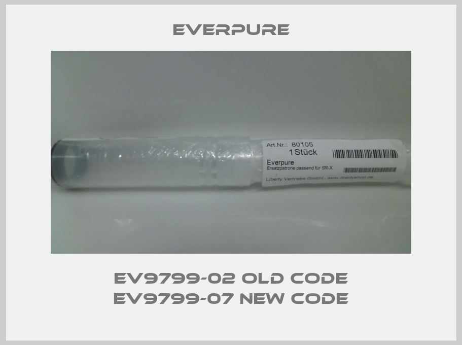 EV9799-02 old code EV9799-07 new code-big