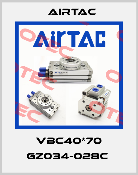 VBC40*70 GZ034-028C  Airtac