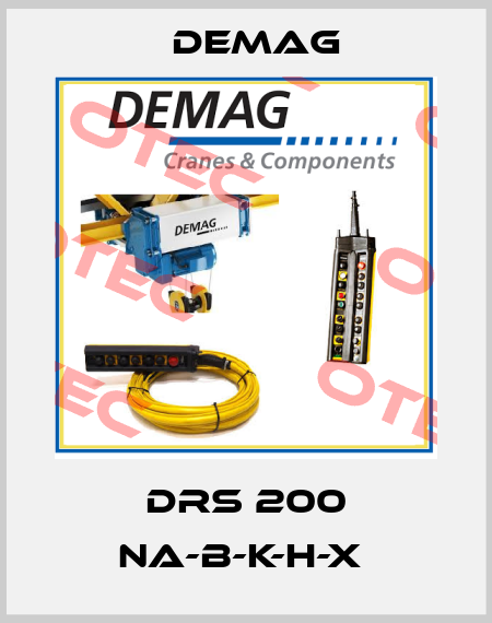 DRS 200 NA-B-K-H-X  Demag