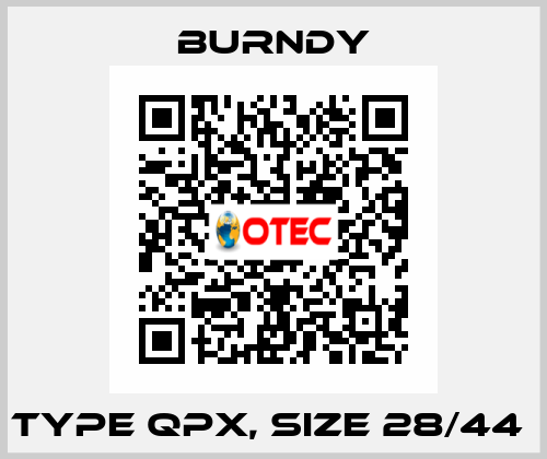 Type QPX, Size 28/44  Burndy