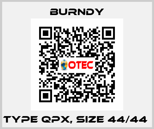 Type QPX, Size 44/44  Burndy