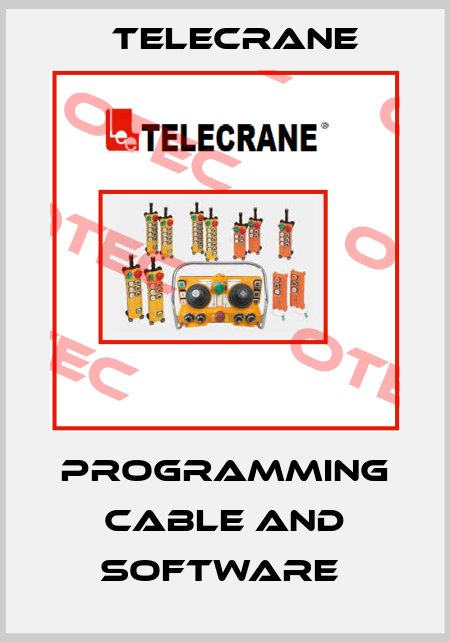 Programming Cable and software  Telecrane