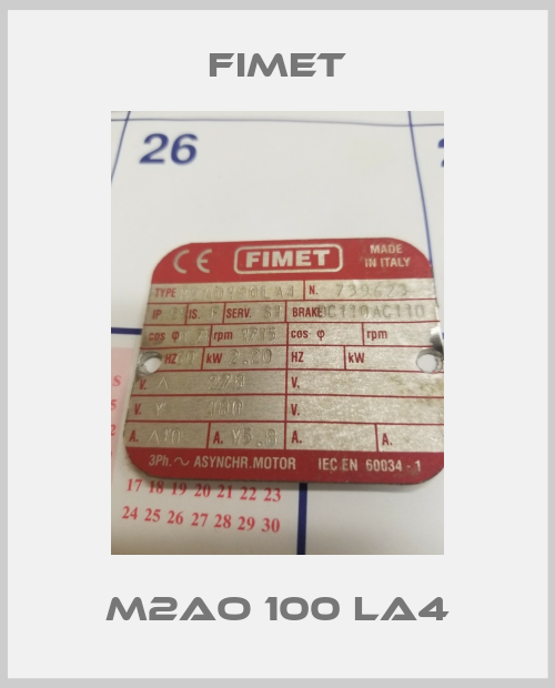 M2AO 100 la4-big