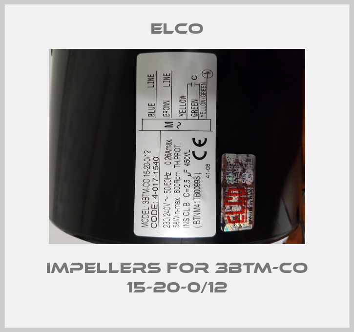 impellers for 3BTM-CO 15-20-0/12-big