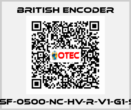 15T-03-SF-0500-NC-HV-R-V1-G1-ST-IP50 British Encoder