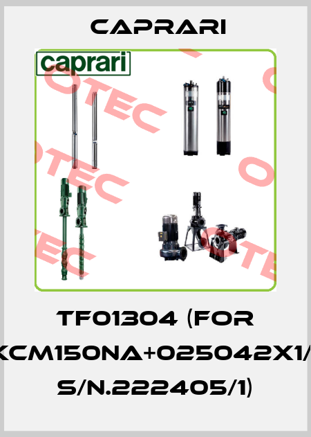 TF01304 (for KCM150NA+025042X1/1 s/n.222405/1) CAPRARI 