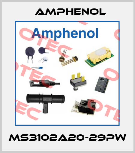 MS3102A20-29PW Amphenol