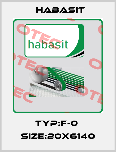 Typ:F-0  Size:20x6140 Habasit