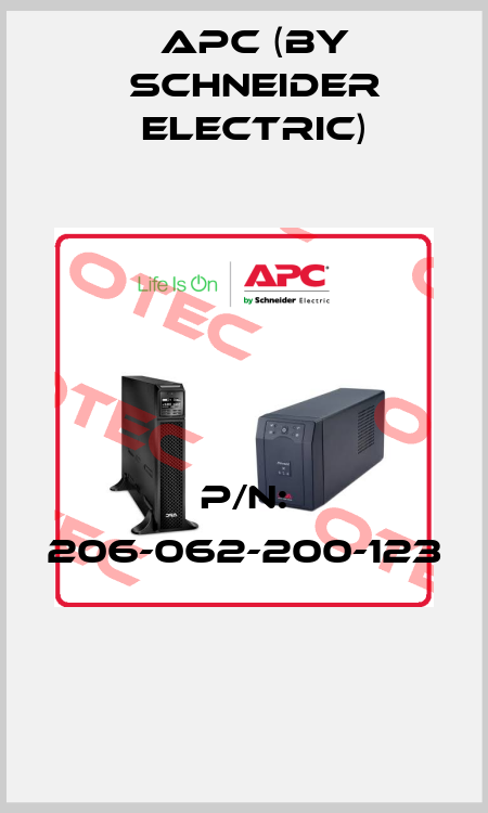 P/N: 206-062-200-123  APC (by Schneider Electric)