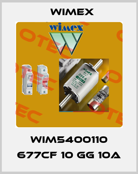 WIM5400110 677CF 10 GG 10A Wimex