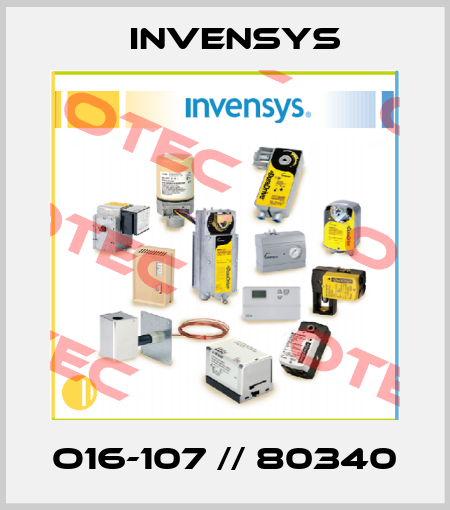 O16-107 // 80340 Invensys