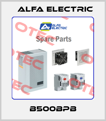 B500BPB Alfa Electric
