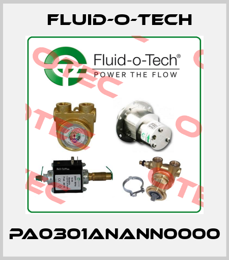 PA0301ANANN0000 Fluid-O-Tech