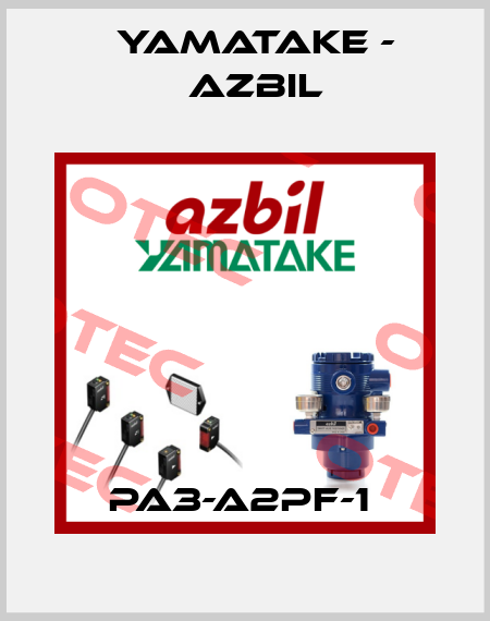 PA3-A2PF-1  Yamatake - Azbil