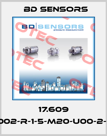 17.609 G-3002-R-1-5-M20-U00-2-000 Bd Sensors