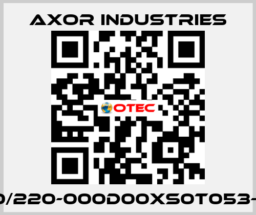 SSAX75S40/220-000D00XS0T053-SC000R1XX Axor Industries