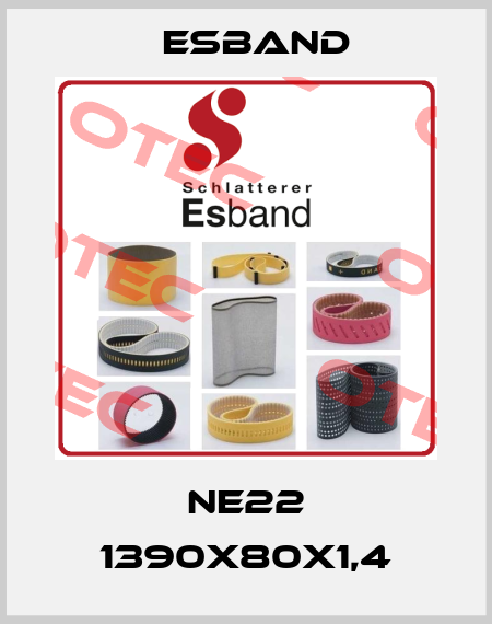 NE22 1390X80X1,4 Esband