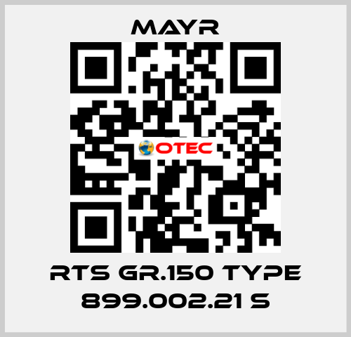 RTS Gr.150 Type 899.002.21 S Mayr