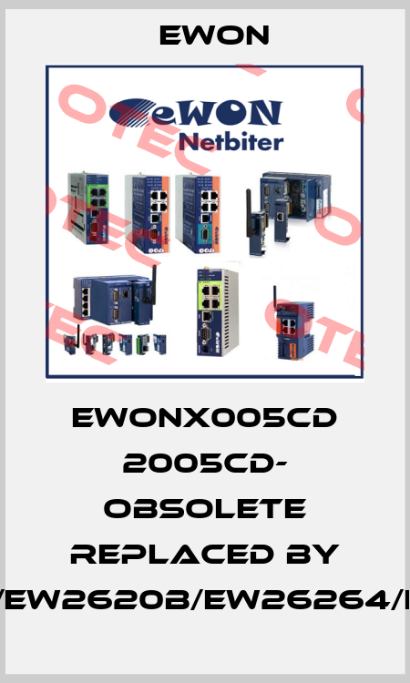 eWONx005CD 2005CD- obsolete replaced by EW26201/EW2620B/EW26264/EW2626B Ewon
