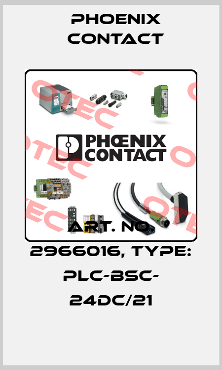 Art. No. 2966016, Type: PLC-BSC- 24DC/21 Phoenix Contact