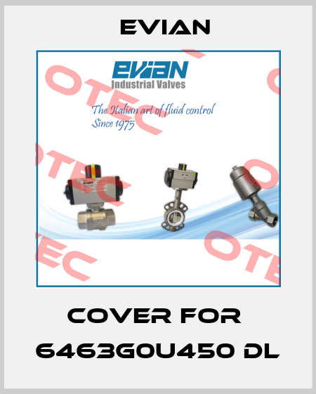 Cover for  6463G0U450 DL Evian