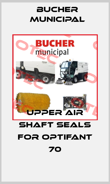upper air shaft seals for Optifant 70 Bucher Municipal