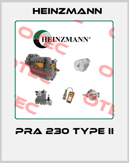 PRA 230 TYPE II  Heinzmann