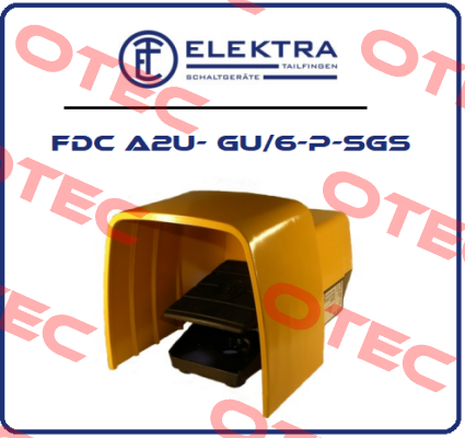 FDC A2U-GU-P-SGS Elektra Tailfingen