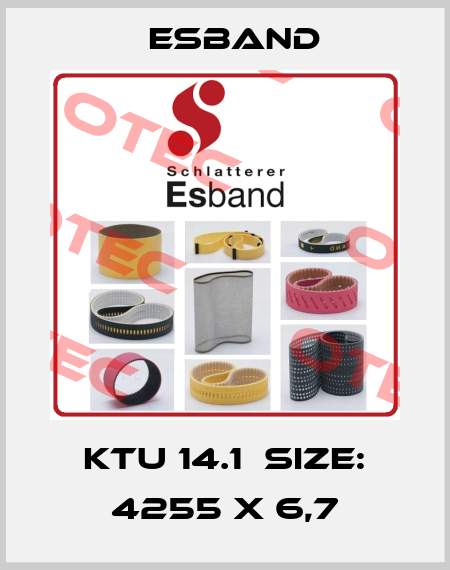 KTU 14.1  Size: 4255 x 6,7 Esband