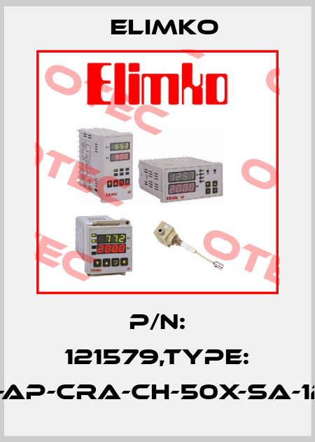 P/N: 121579,Type: CET3-AP-CRA-CH-50X-SA-121579 Elimko