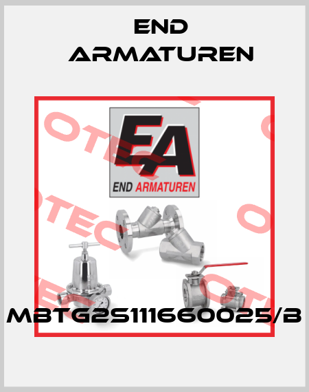 MBTG2S111660025/B End Armaturen