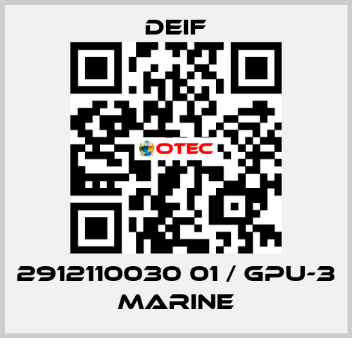 2912110030 01 / GPU-3 Marine Deif