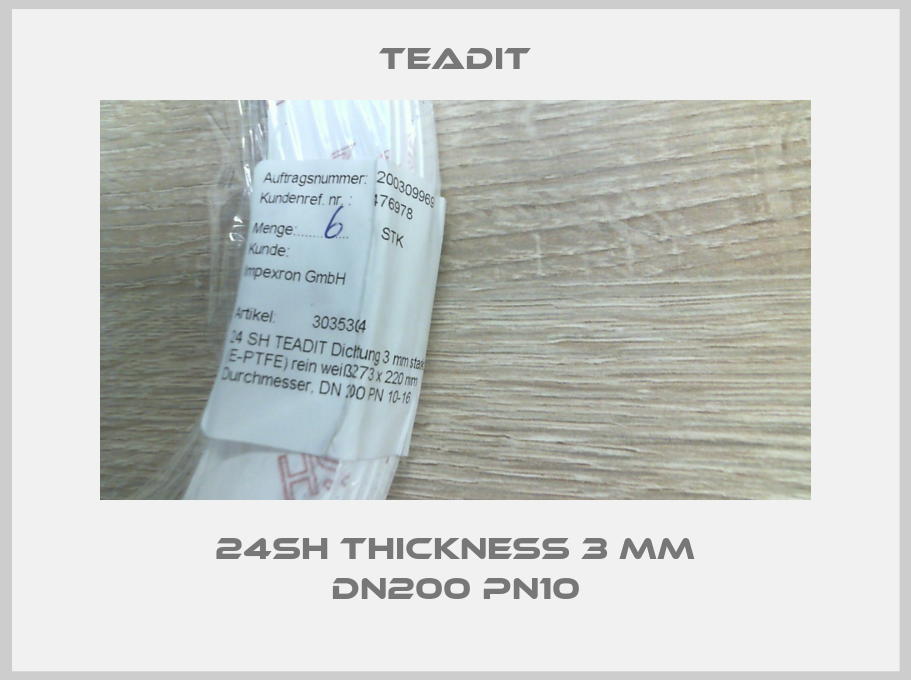 24SH thickness 3 mm DN200 PN10-big