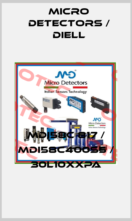 MDI58C 817 / MDI58C400S5 / 30L10XXPA
 Micro Detectors / Diell