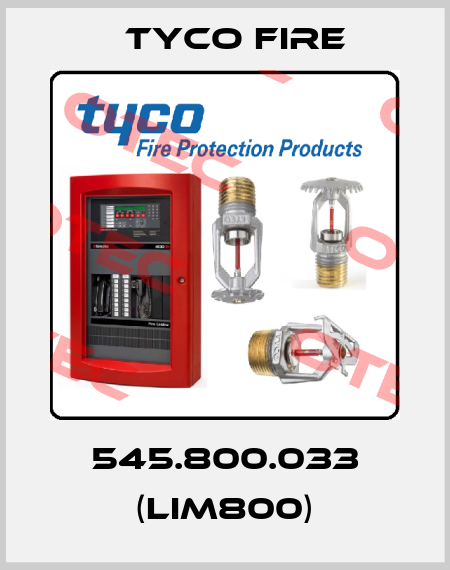 545.800.033 (LIM800) Tyco Fire