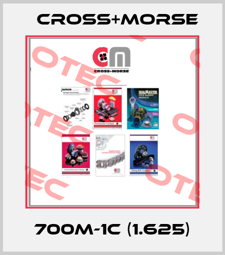 700M-1C (1.625) Cross+Morse