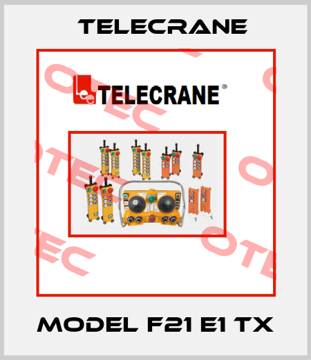 Model F21 E1 TX Telecrane