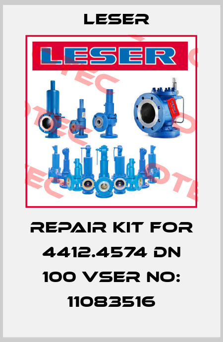 Repair Kit For 4412.4574 DN 100 VSER NO: 11083516 Leser