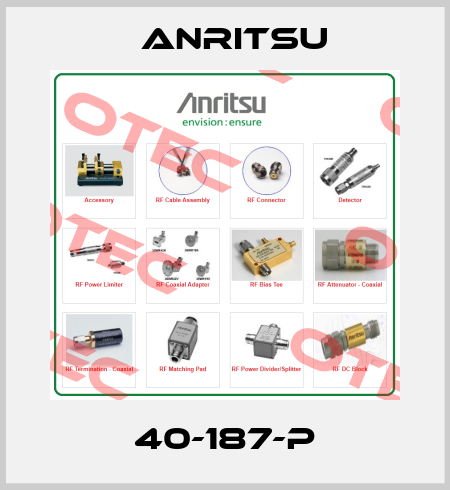 40-187-P Anritsu