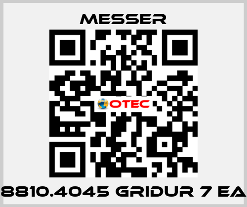 8810.4045 GRIDUR 7 EA Messer