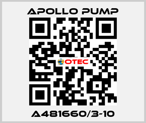A481660/3-10 Apollo pump