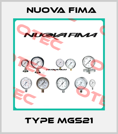 Type MGS21 Nuova Fima