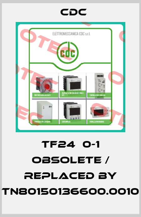 TF24  0-1 obsolete / replaced by TN80150136600.0010 CDC