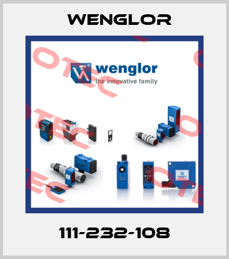 111-232-108 Wenglor