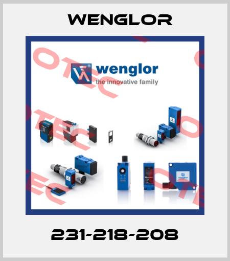 231-218-208 Wenglor