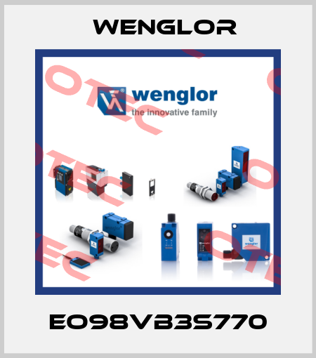 EO98VB3S770 Wenglor